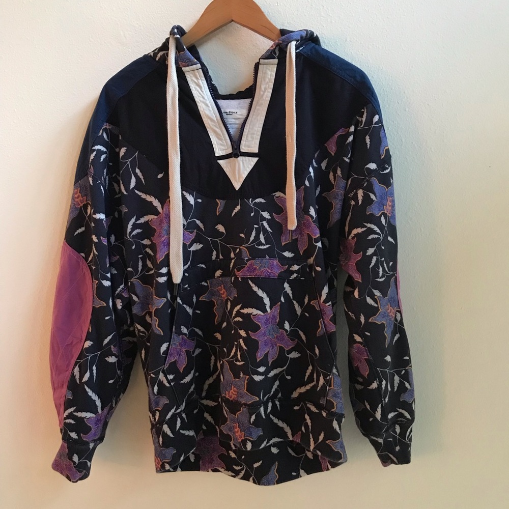 Isabel Marant Multicolor Floral Hoodie